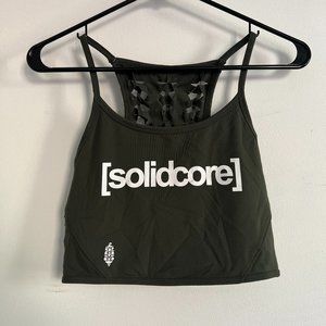 FP movement x [solidcore] Olive Green Sports Bra